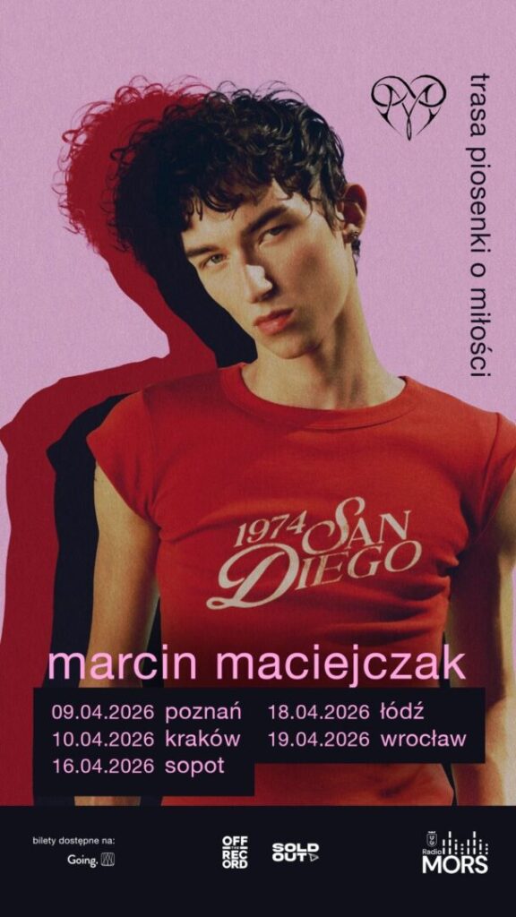Marcin Maciejczak koncert plakat