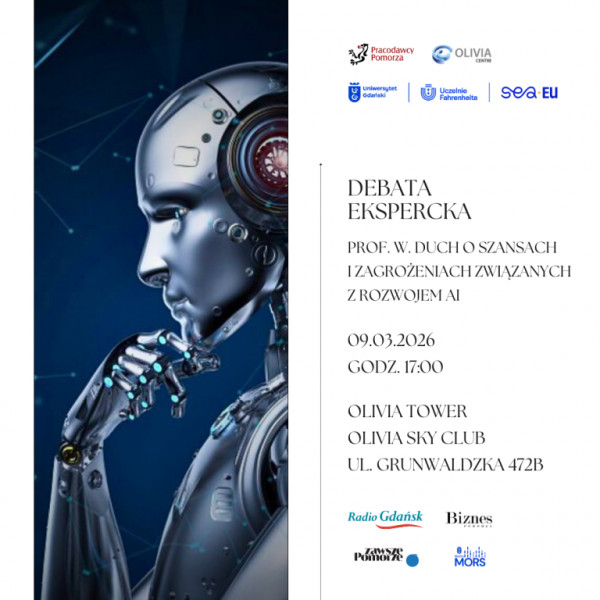 Wykład prof. Włodzisława Ducha plakat